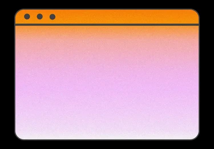 Application web : fenêtre de navigateur