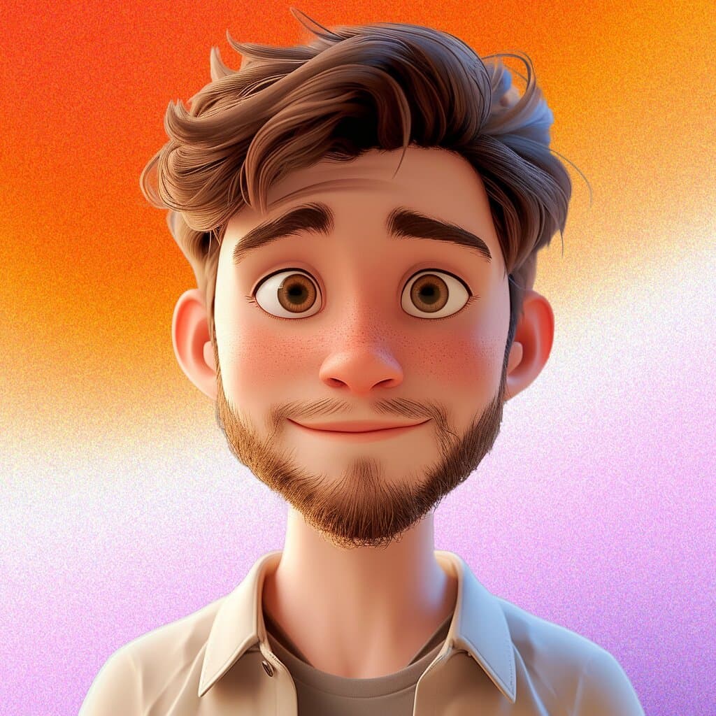 Portrait illustré d'un auteur du blog Junr
